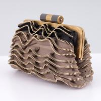 Yves Saint Laurent Rive Gauche Black & Tan SAC MUSE Clutch - Sold for $2,048 on 10-11-2026 (Lot 639).jpg